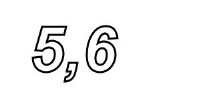IT HQG52, Ferriet bel spoel, 5,6mH, OFC Ø0,95mm, R=0,52