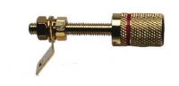 IT K30RT/AU, Terminal, red , verguld, 50 st.