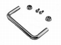 MODU 1MT0390C, Runde Griffe, 3U, Chrom