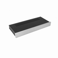 MODU Slimline 1NSL01170B, 10mm silver front, 435x183x42mm