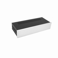 MODU Slimline 1NSL02170B, 10mm Silbener Front, 435x183x82mm