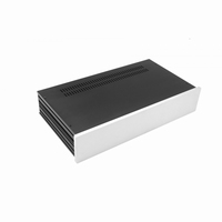 MODU Slimline 1NSL02230B, 10mm zilver front, 435x243x82mm