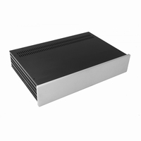 MODU Slimline 1NSL02280S, 10mm silver front, 435x293x82mm