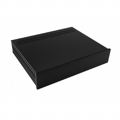 MODU Slimline 1NSL02350N, 10mm black front, 435x363x82mm