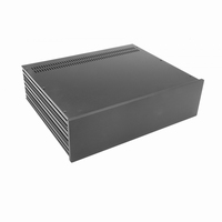MODU Slimline 1NSL03350N, 10mm black front, 435x363x122mm