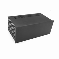 MODU Slimline 1NSL04230N, 10mm zwart front, 435x243x167mm