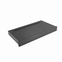 MODU Slimline 1NSLA01230N, 10mm black front, 435x243x44mm