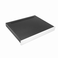 MODU Slimline 1NSLA01350B, 10mm silver front, 435x363x44mm