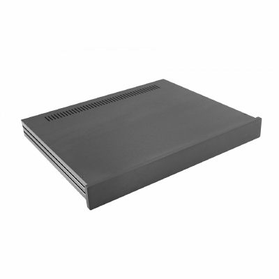 MODU Slimline 1NSLA01350N, 10mm Schwartzes Front, 435x363x44