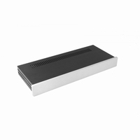 MODU Slimline 1NSLA02170B, 10mm silver front, 435x183x84mm
