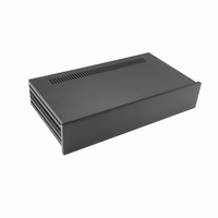 MODU Slimline 1NSLA02230N, 10mm black front, 435x243x84mm