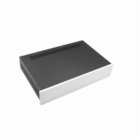 MODU Slimline 1NSLA02280B, 10mm silver front, 435x293x84mm