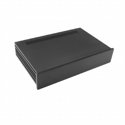 MODU Slimline 1NSLA02280N, 10mm zwart front, 435x293x84mm