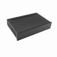 MODU Slimline 1NSLA02280N, 10mm black front, 435x293x84mm