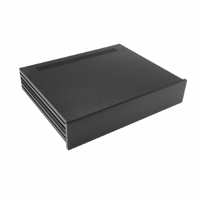 MODU Slimline 1NSLA02350N, 10mm Schwartzes Front, 435x363x84
