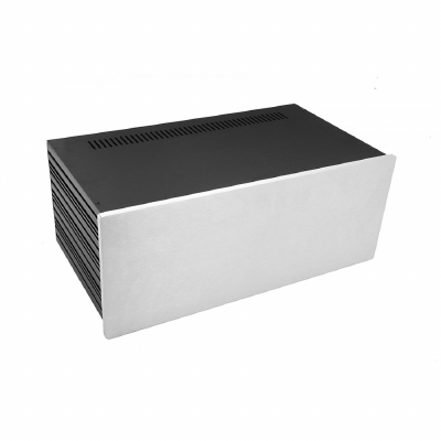 MODU Slimline 1NSLA04230B,10mm silver front, 435x243x169mm