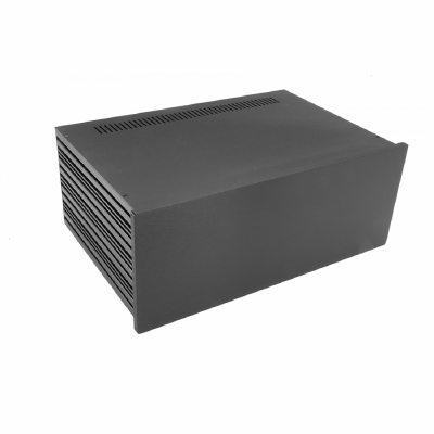 MODU Slimline 1NSLA04280N,10mm Schwartzes Front, 435x293x169