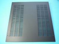 MODU Dissipante series alu top cover, black, 400mm