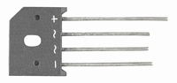 Rectifier, 140Vac, 200Vdc, 8A, -ac.ac.+