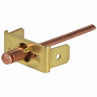 Faston Massepin, 2-Pol, 6,3mm,