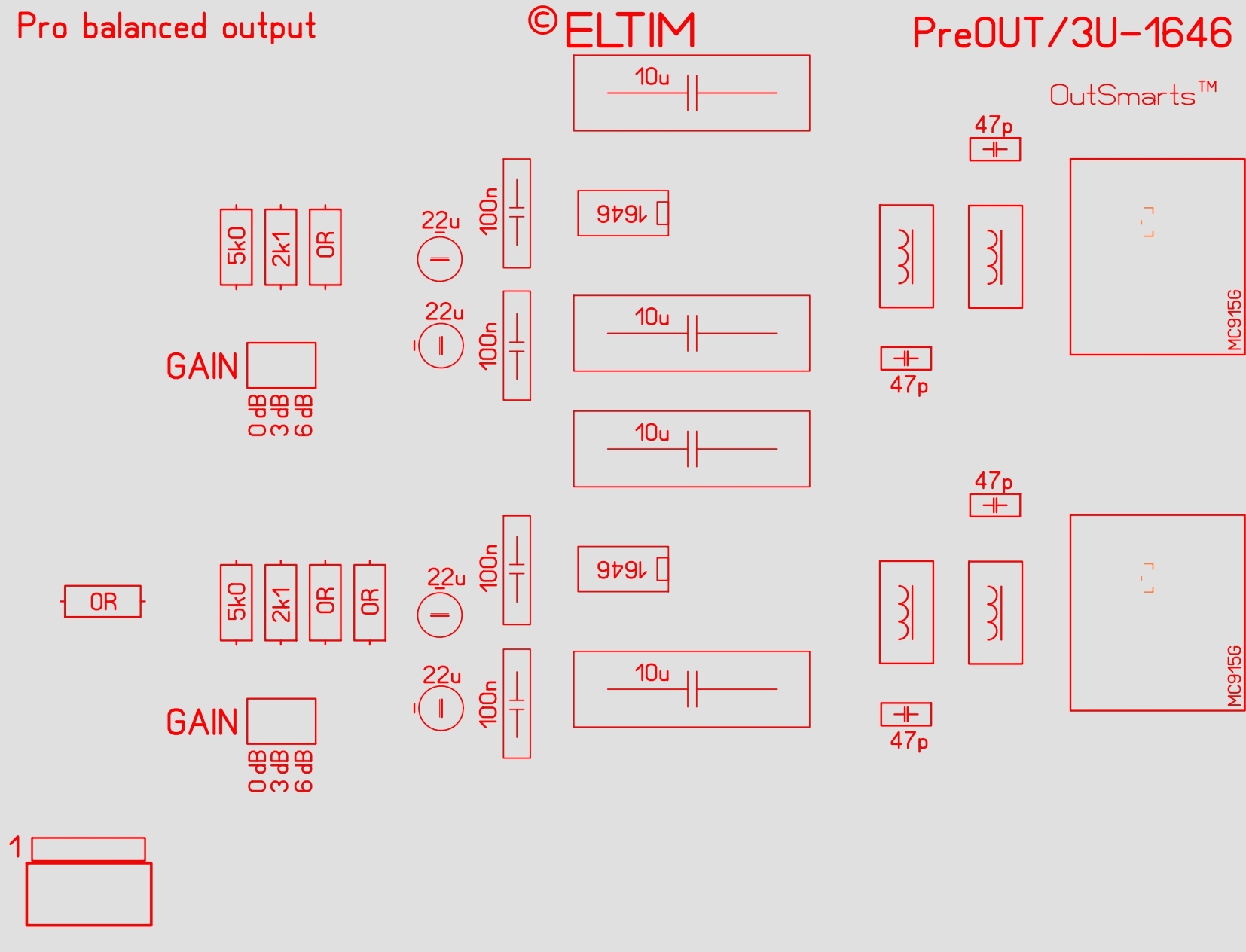 ELTIM Pre-3U buffer modules