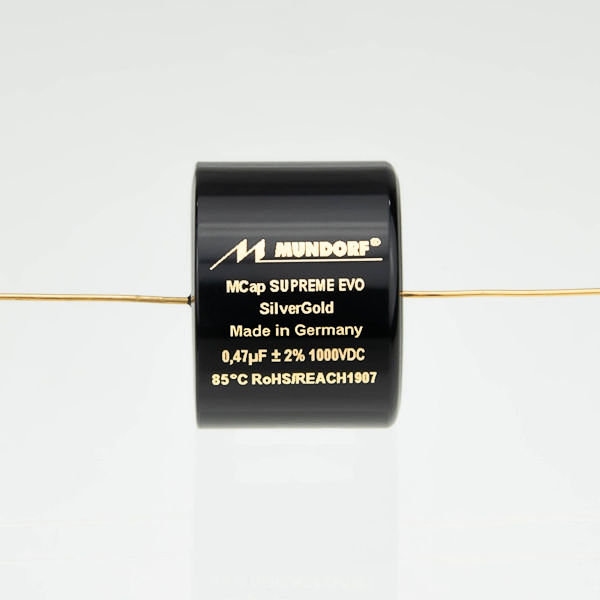 MUNDORF SESG, Supreme EVO, silver/gold capacitors